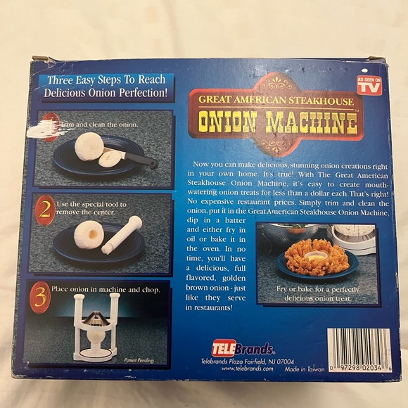 Great American Steakhouse Onion Machine - Picture 4 of 5